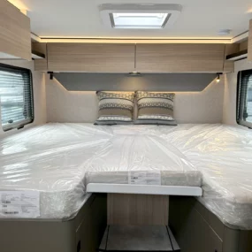 Hymer GT-S 685 Twin Single Rear Beds with extension