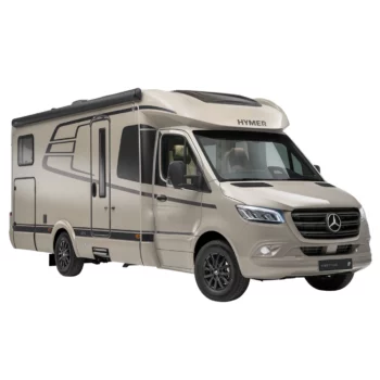 12302 Hymer GT-S 685 Stone Motorhome - Exterior Front Right