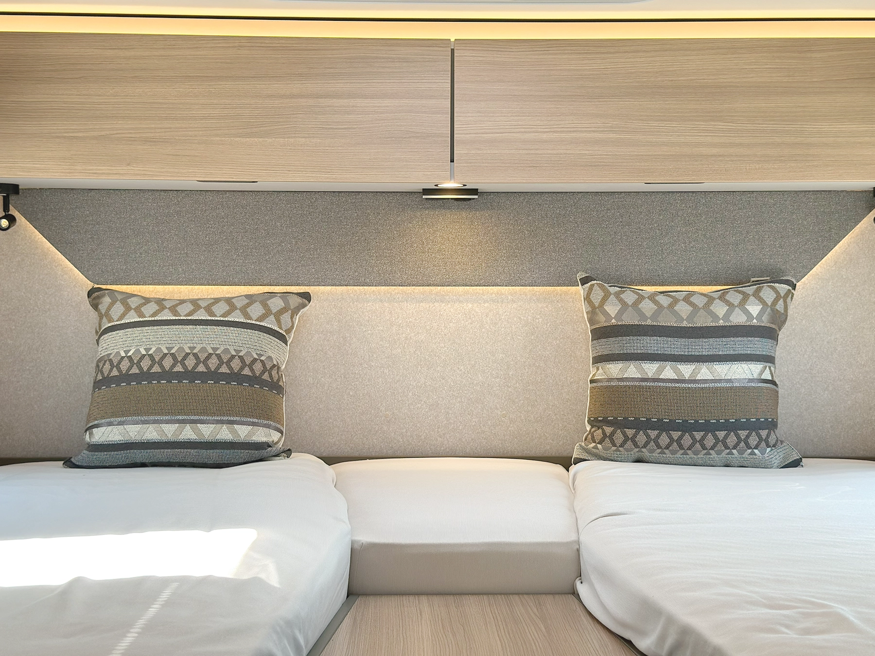 Hymer GT-S 685 Twin Single Rear Bed Cushions