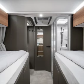 Hymer GT-S 685 Motorhome - Bedroom Partition Door