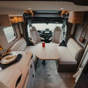 Hymer GT-S 685 Motorhome - Lounge Lifestyle Above