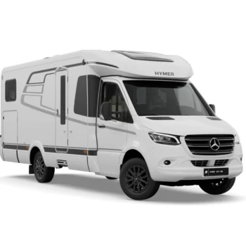 Hymer GT-S 685 Motorhome White - Exterior Front Right