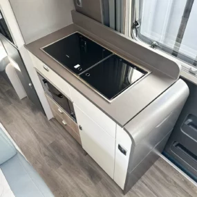 Swift Carrera 144 Kitchen Area