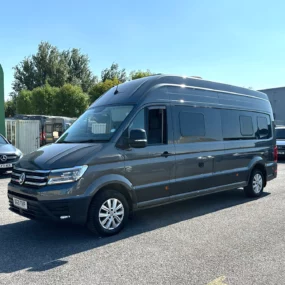 VW Grand California 680 Exterior Front Left Side
