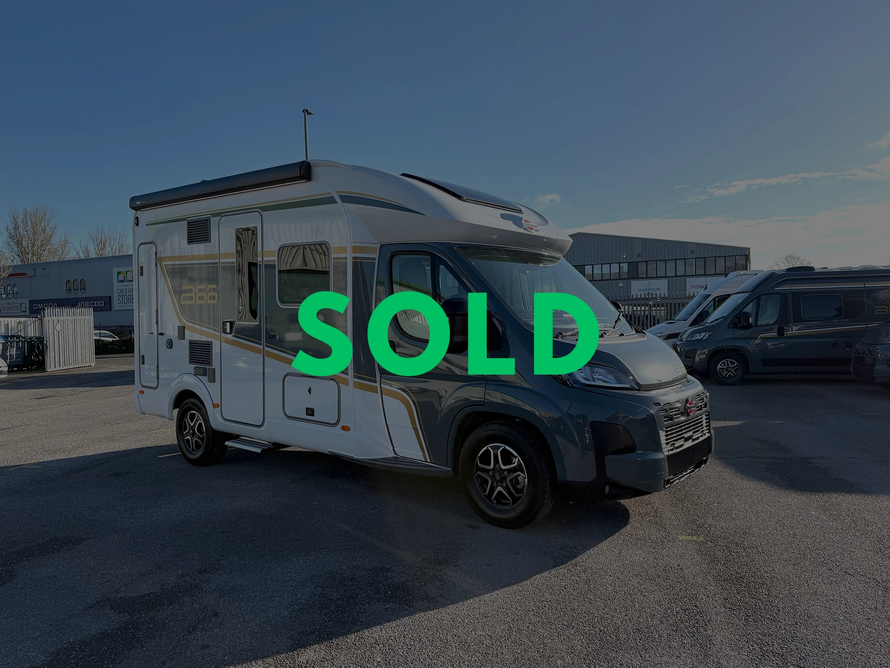 SOLD – Burstner B66 594 TD – Showroom Model