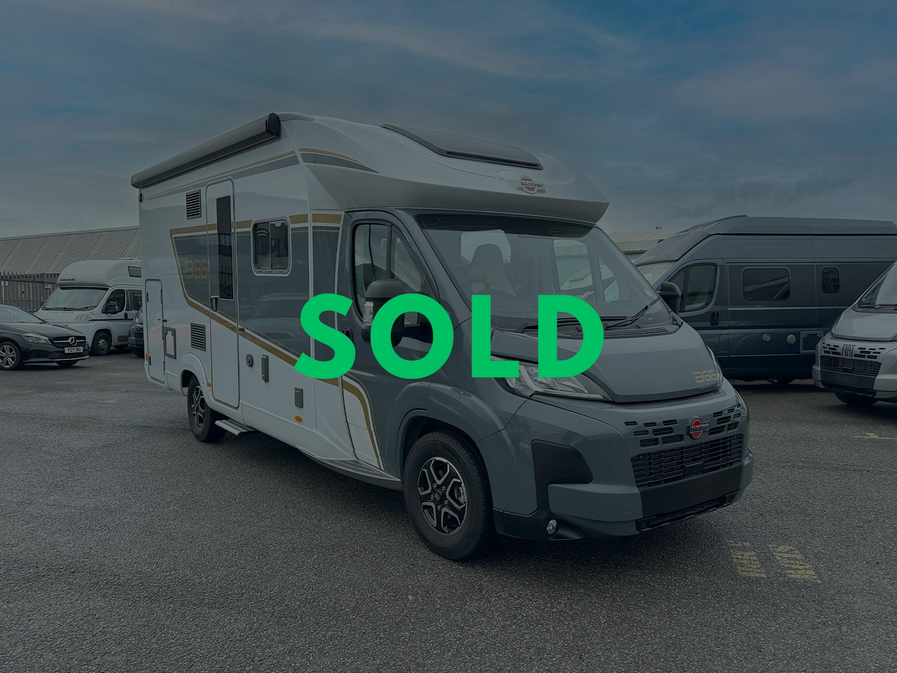 Burstner B66 TD 684 Motorhome - Sold