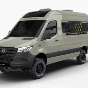 Burstner Habiton HMX 4x4 Campervan 13438 - Exterior Front Left