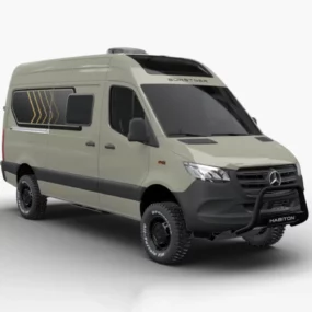 Burstner Habiton HMX 4x4 Campervan 13438 - Exterior Front Right