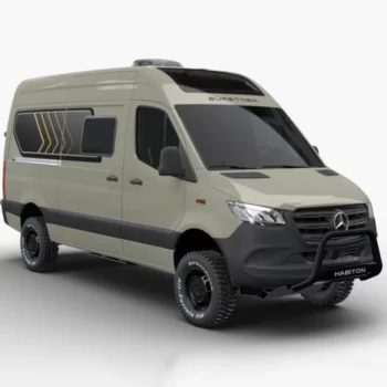 Burstner Habiton HMX 4x4 Campervan 13438 - Exterior Front Right