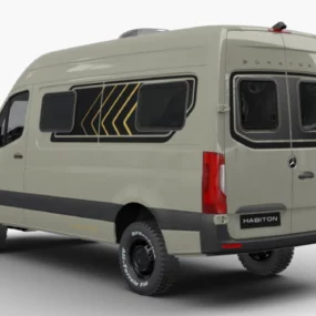 Burstner Habiton HMX 4x4 Campervan 13438 - Exterior Rear Left
