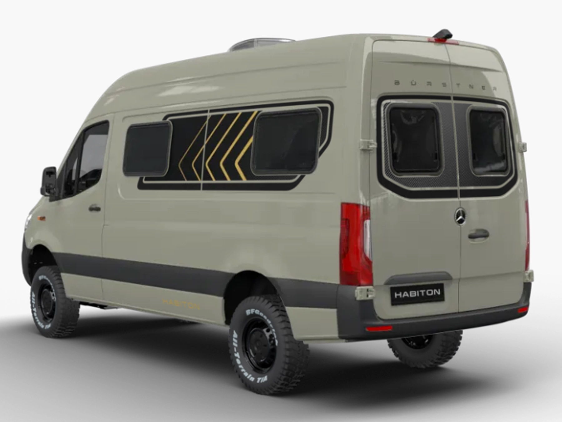 Burstner Habiton HMX 4x4 Campervan 13438 - Exterior Rear Left
