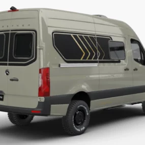 Burstner Habiton HMX 4x4 Campervan 13438 - Exterior Rear Right