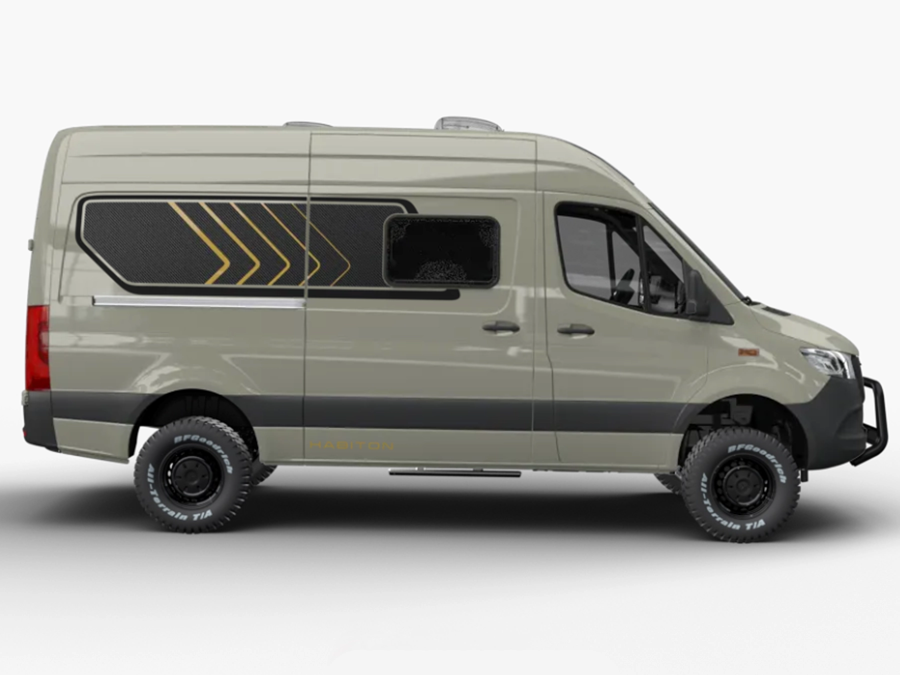 Burstner Habiton HMX 4x4 Campervan 13438 - Exterior Right