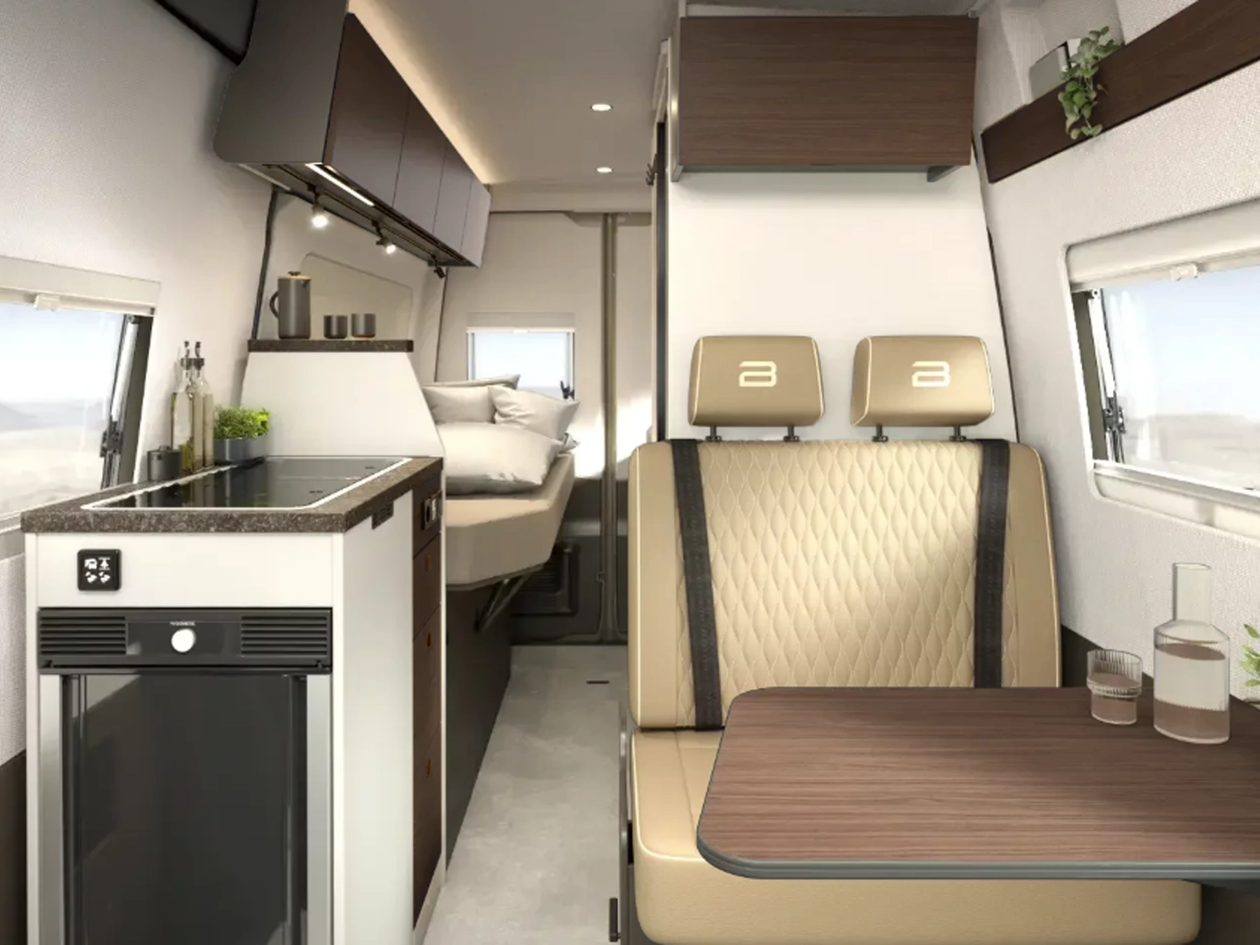 Burstner Habiton HMX 4x4 Campervan 13438 - Interior