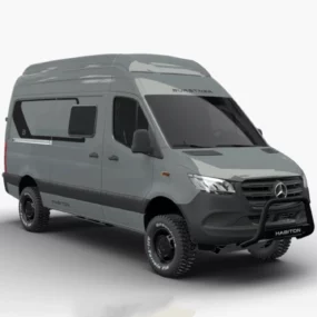 Burstner Habiton HMX 4x4 Pop-Top Campervan 13440 - Exterior Front Right