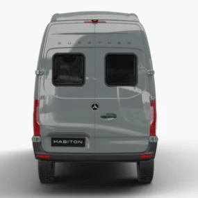 Burstner Habiton HMX 4x4 Pop-Top Campervan 13440 - Exterior Rear