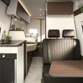 Burstner Habiton HMX 4x4 Pop-Top Campervan 13440 - Interior