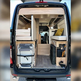 Hymer Grand Canyon S Crossover Campervan 13147 - Exterior Rear Open