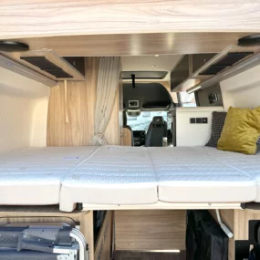 Hymer Grand Canyon S Crossover Campervan 13147 - Exterior Rear Open Bed