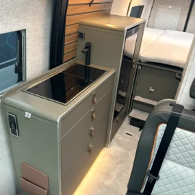 Hymer Grand Canyon S CrossTrail 4x4 Kitchen Area