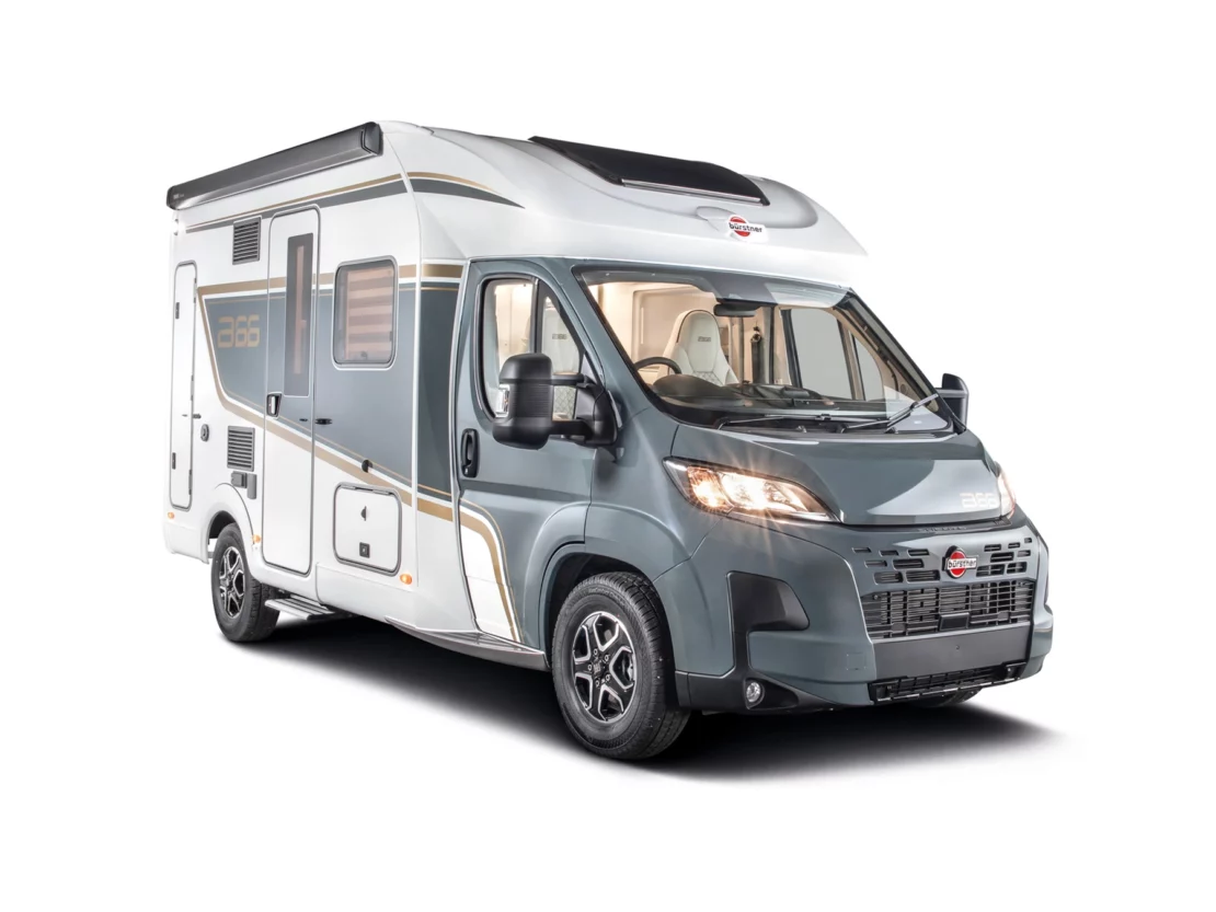Burstner B66 594 TD Motorhome - Exterior Front Right