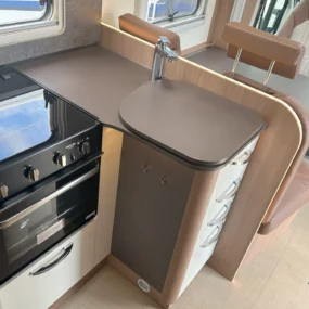 Burstner Lyseo 744 Kitchen Area