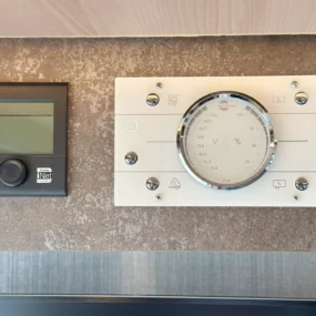 Burstner Lyseo 744 TV Control Panel