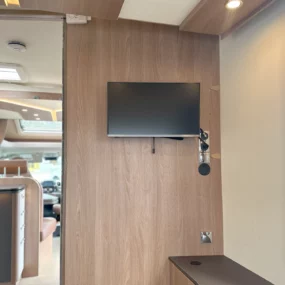 Burstner Lyseo 744 TV in Rear Lounge