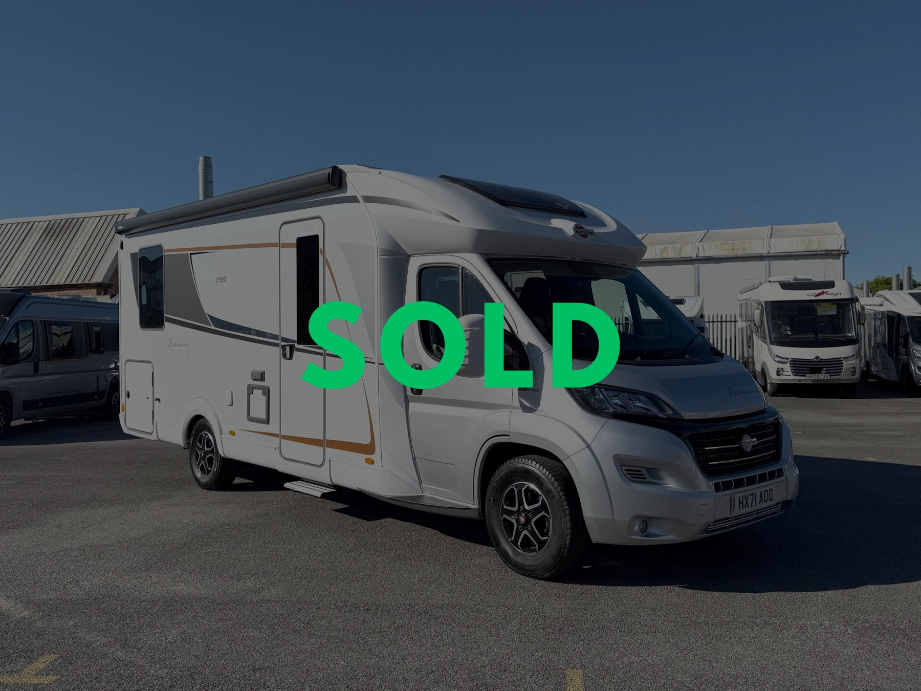 SOLD – Burstner B66 744 TD