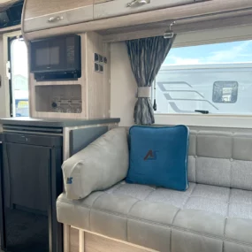Auto-Sleeper Bourton Lounge Bench with Mini Fridge