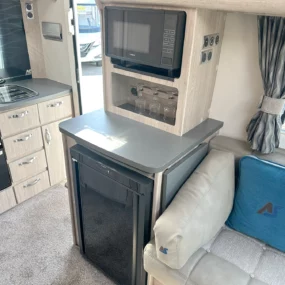 Auto-Sleeper Bourton Mini Fridge & Microwave