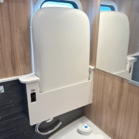 Hymer Grand Canyon S Bathroom Sink Folded Away