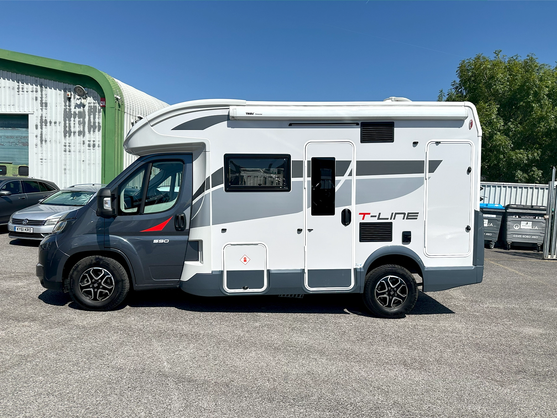 Roller Team T-Line 590 Exterior Right Side