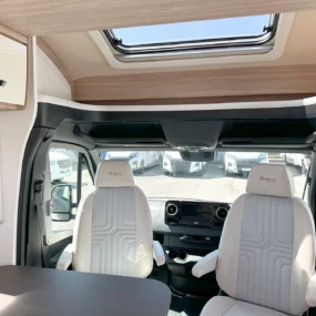 Burstner Lyseo M Harmony Line 690 Swivel Front Cab Seats with Skylight