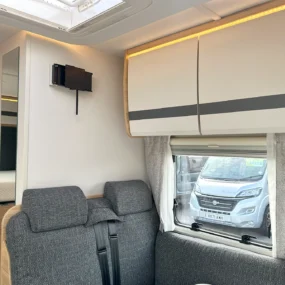 Dethleffs Globebus T1 Overhead Storage & TV Bracket