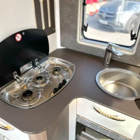 Burstner Lyseo TD 736 Harmony Line Kitchen Sink & Hob