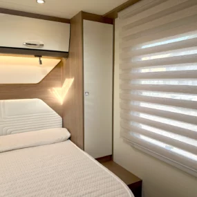 Burstner Lyseo TD 736 Harmony Line Wardrobe & Window in rear