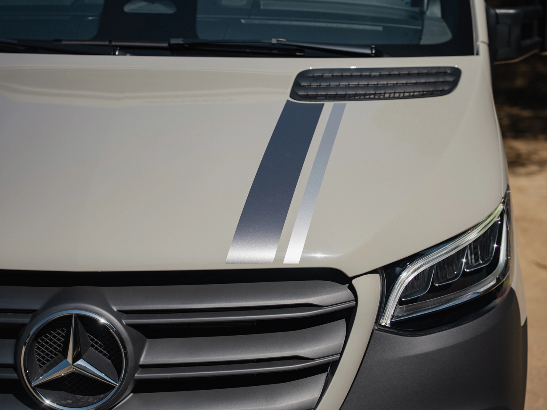 Hymer ML-T 570 Xperience Motorhome - Exterior Bonnet Detail