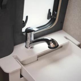 Hymer Grand Canyon S Crossover Campervan - Washroom Sink